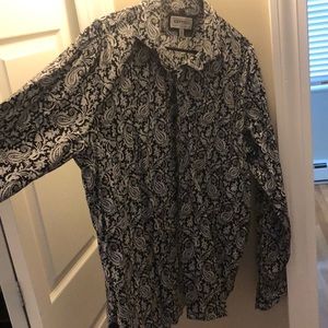 Express Paisley Dress shirt